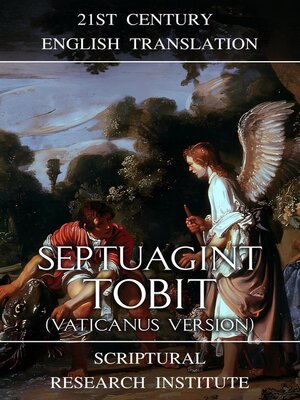 cover image of Septuagint--Tobit (Vaticanus Version)